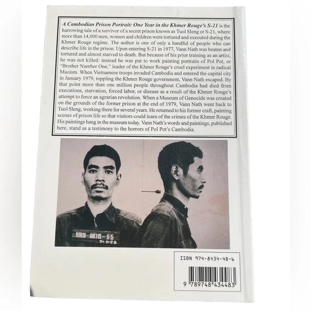 A Cambodian Prison Portrait One Year in the Khmer Rouge’s S-21 Softcover  Book
